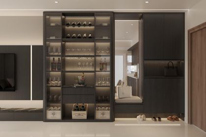 Vista Verde Apartment — Living room & kitchen — Design 3