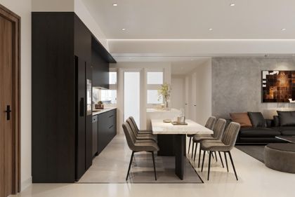 Vista Verde Apartment — Living room & kitchen — Design 4